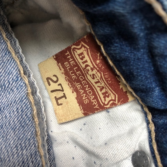 Buckle Big Star l Vintage Wash Jeans size 27L - Picture 7 of 8